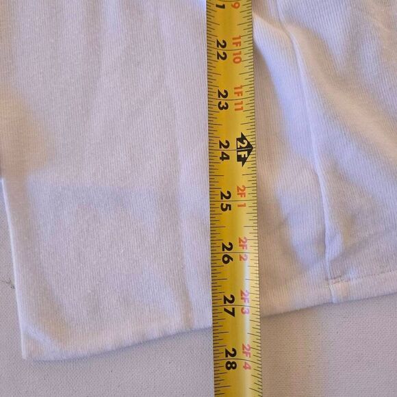 DKNY Donna Karen NY Womens White Long Sleeve Draped Front Cardigan Sweater Small - Picture 7 of 10